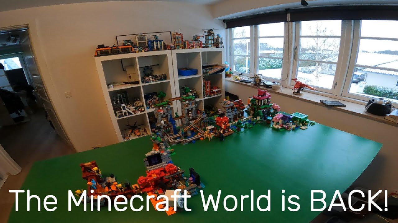 The LEGO Minecraft World is BACK! (Kind of)