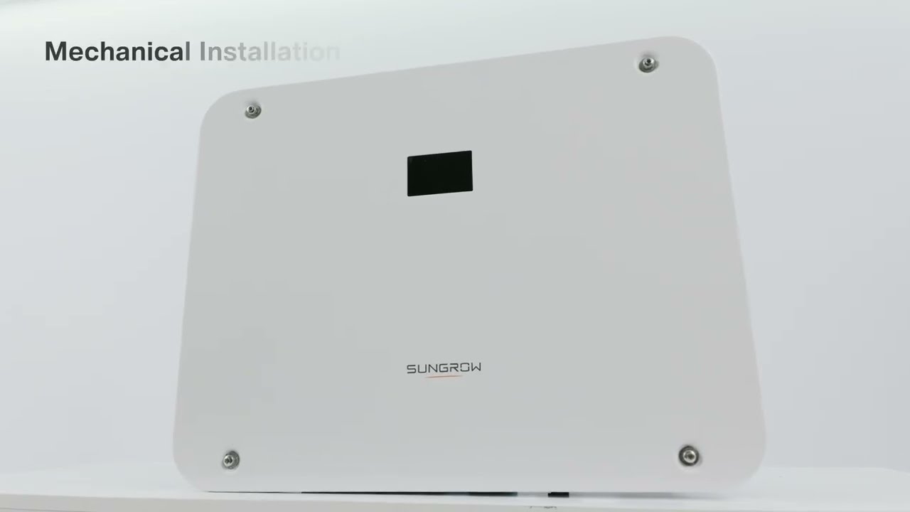 Sungrow Install- SH25T