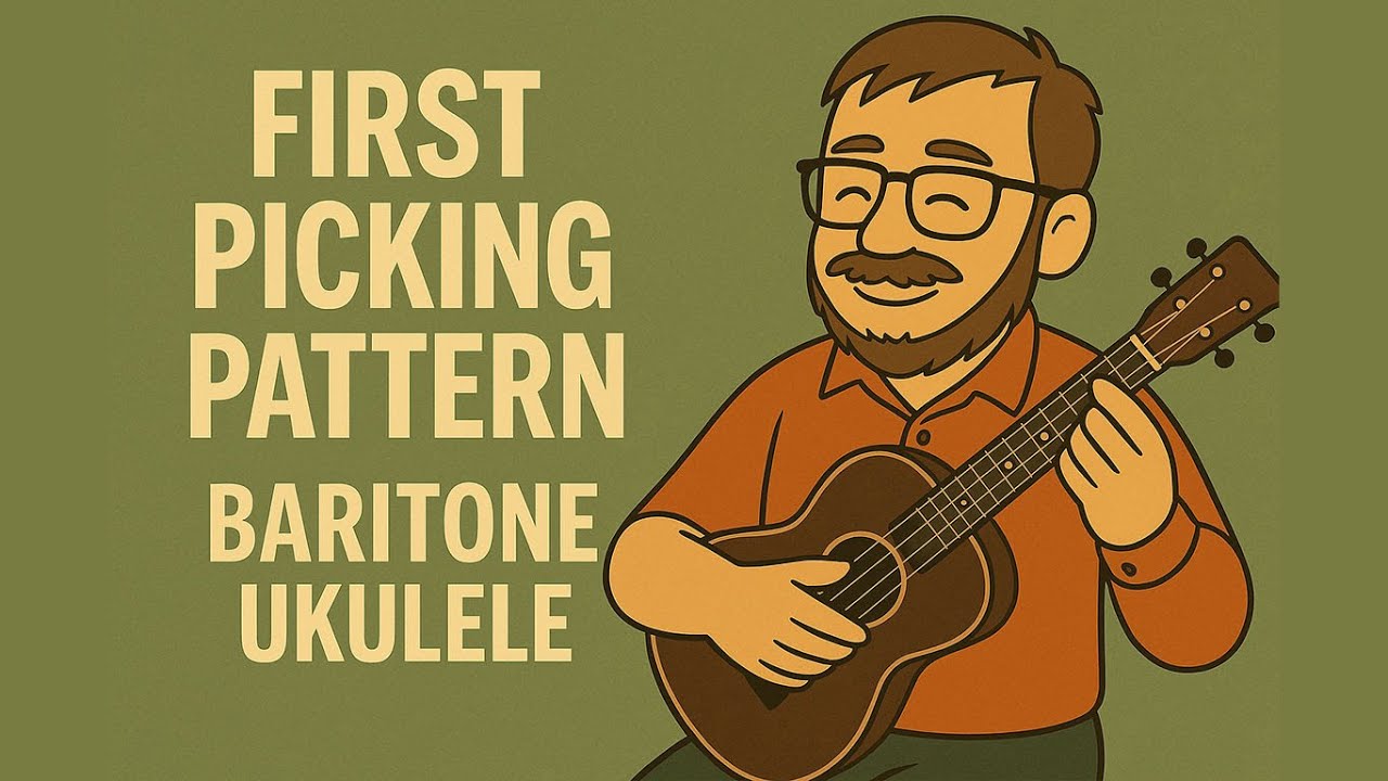 Your First Picking Pattern – Baritone Ukulele Lesson for Beginners
