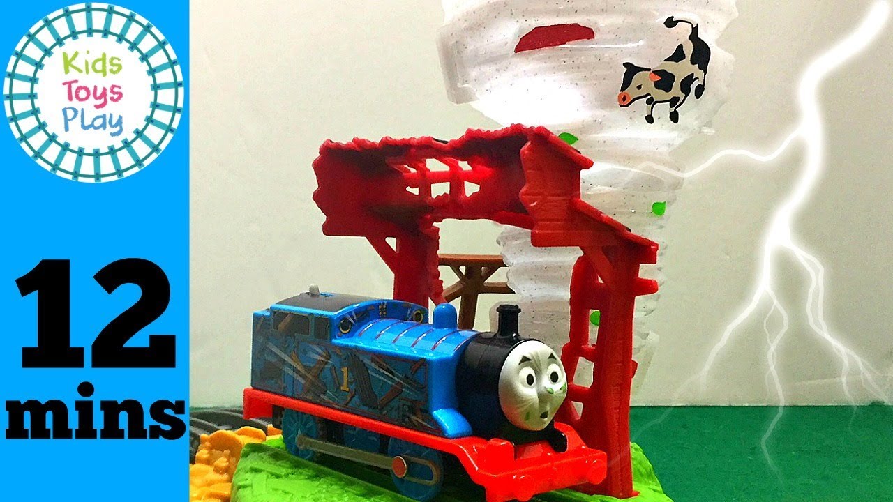 Thomas Train Trackmaster Twisting Tornado Playset | Thomas and Friends Toy Trains for Kids