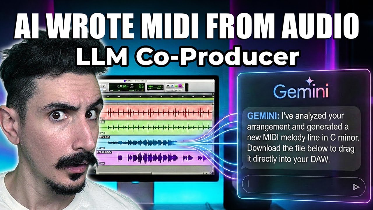 I Let Gemini Listen to My Song and Write MIDI for It