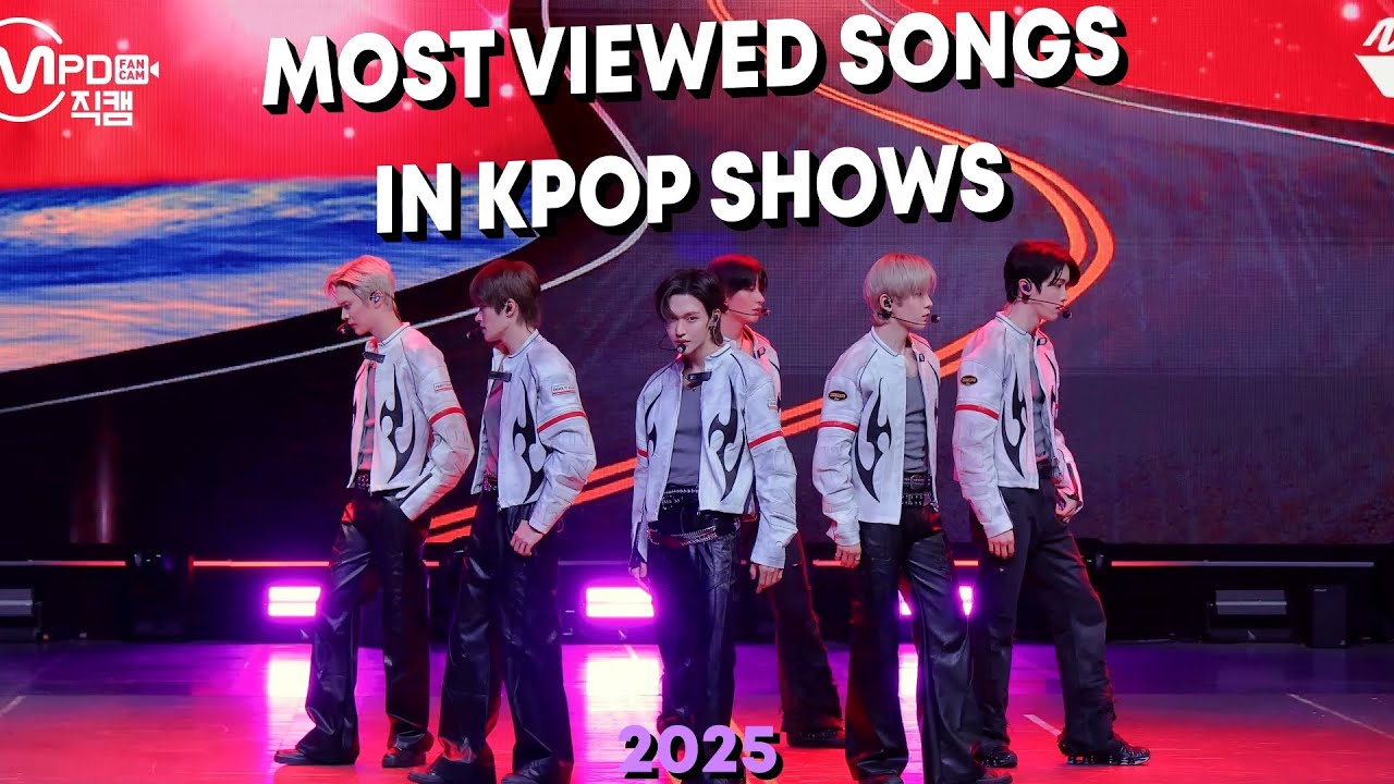 [TOP 100] MOST VIEWED SONGS IN KPOP SHOWS IN 2025 - AUGUST | UPDATE 2