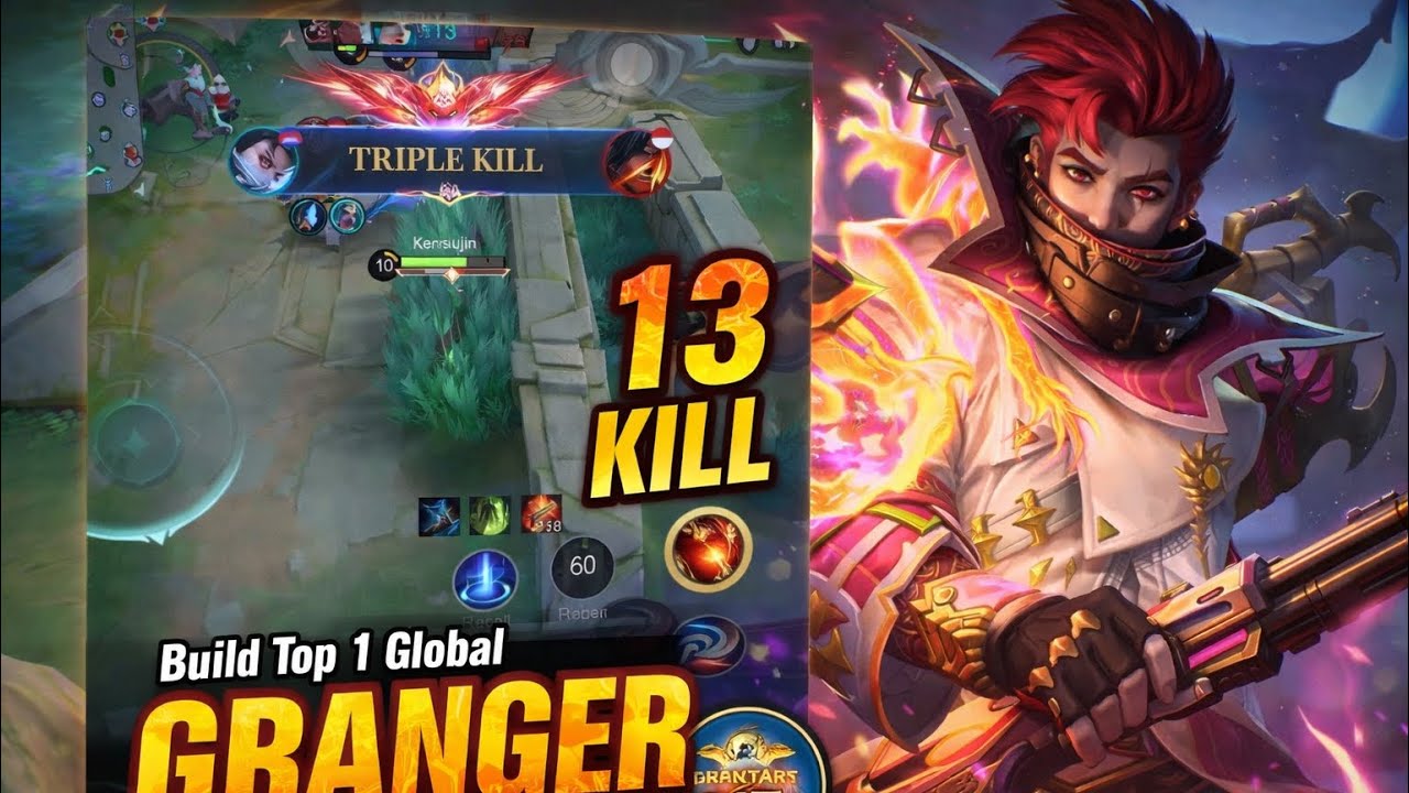 Granger M7 Full Gameplay | High Damage Build | MLBB
