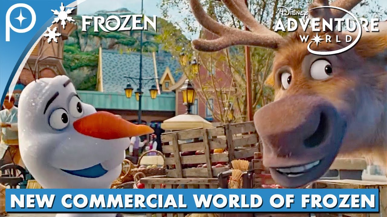 ❄️ NEW Commercial for WORLD OF FROZEN at Disneyland Paris   Opening March 29th 2026