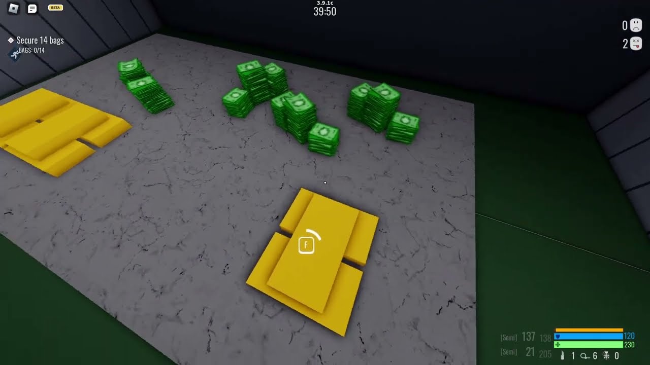 My friend couldn't do Brick Bank Stealth in Roblox Notoriety so I showed him how its done
