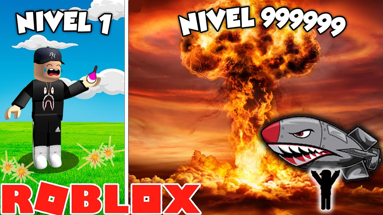 Consigo las Bombas Atomicas 🚀💣Mas PODEROSAS de Roblox Nuke Simulator!