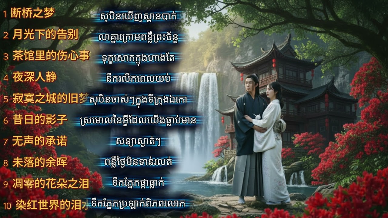 ប្រជុំបទសេដ💔2026 ពីរោះៗ  រ៉ូមែនទិក (ចិន)​ សម្រាប់អ្នកគេងមិនលក់🎧2026-首悲伤歌曲合集，浪漫动人🎧Sad song collection