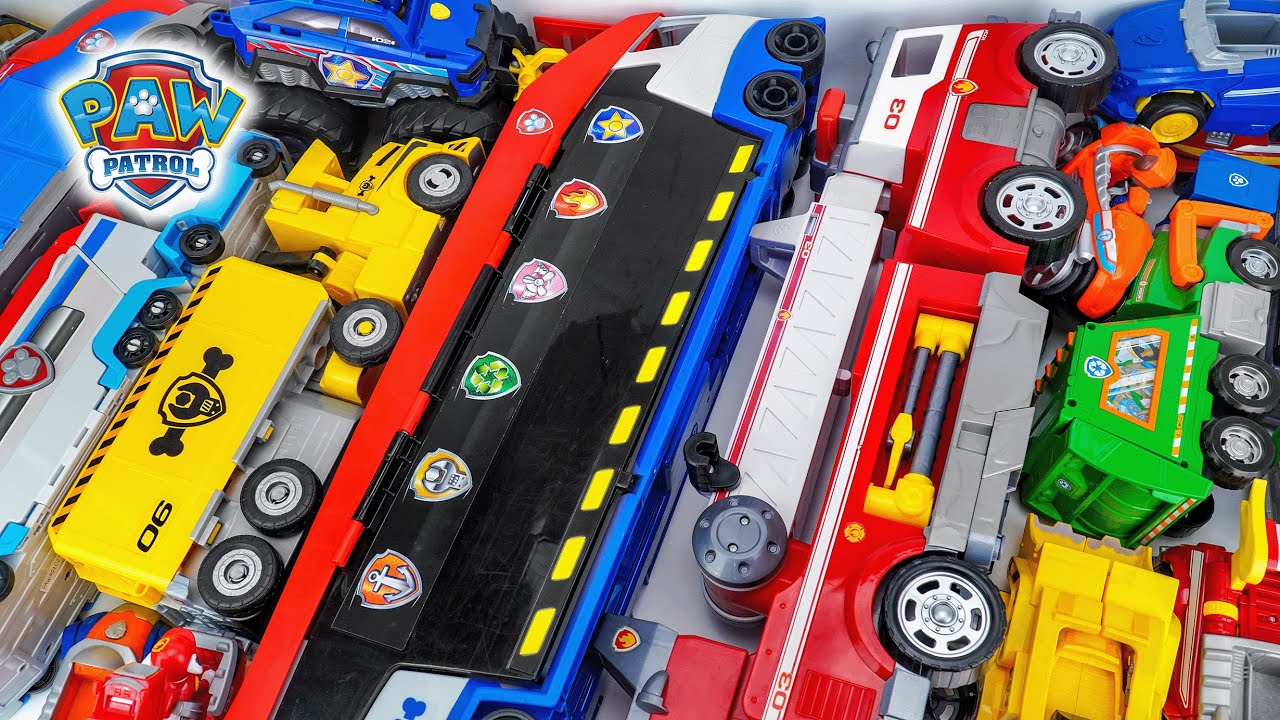 Unboxing Experience, Super Cool Paw Patrol Big Truck and Patroller Toy Collection ASMR | Toy Review