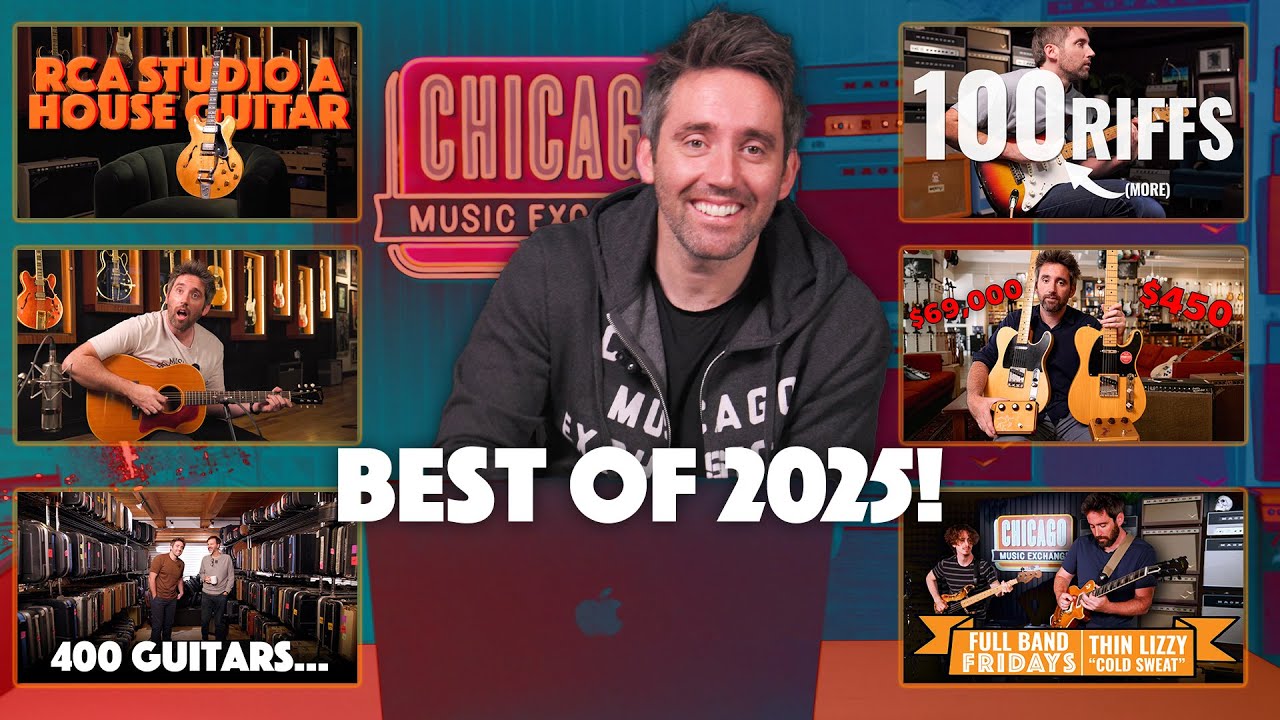 BEST Videos & Guitars At Chicago Music Exchange 2025!