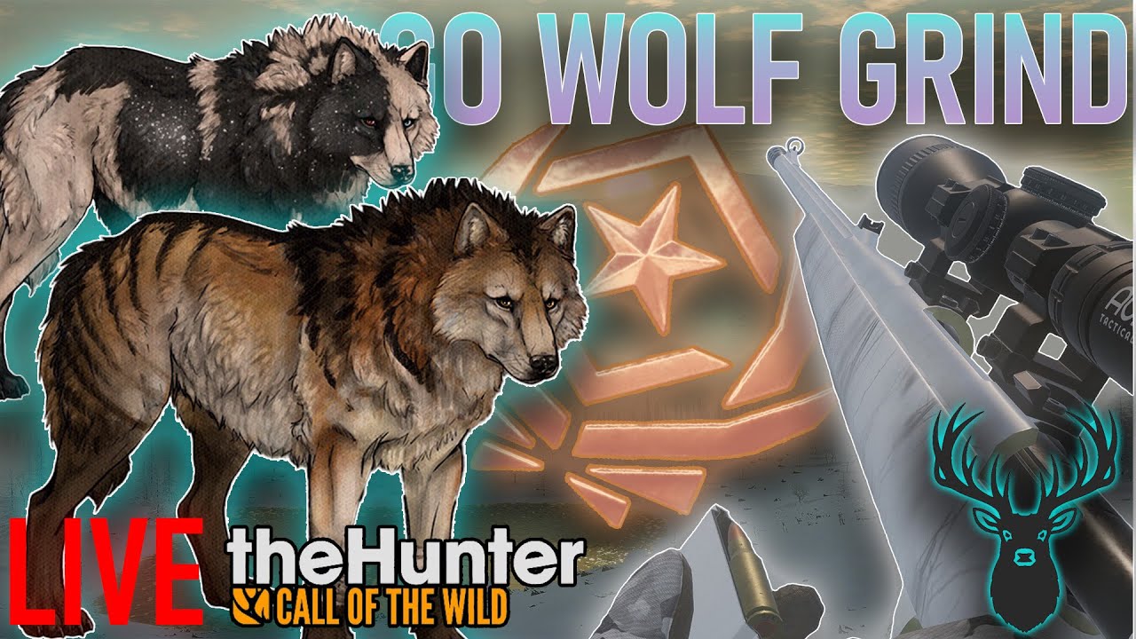 🔴Collecting All GO Wolf Furs (6/9)  | GO Stacked On My Map | theHunter Call of the wild | LIVE 🔴