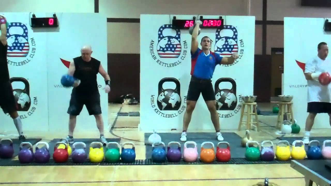 WKC Pentathlon Ivan Denisov Long cycle press 36kg