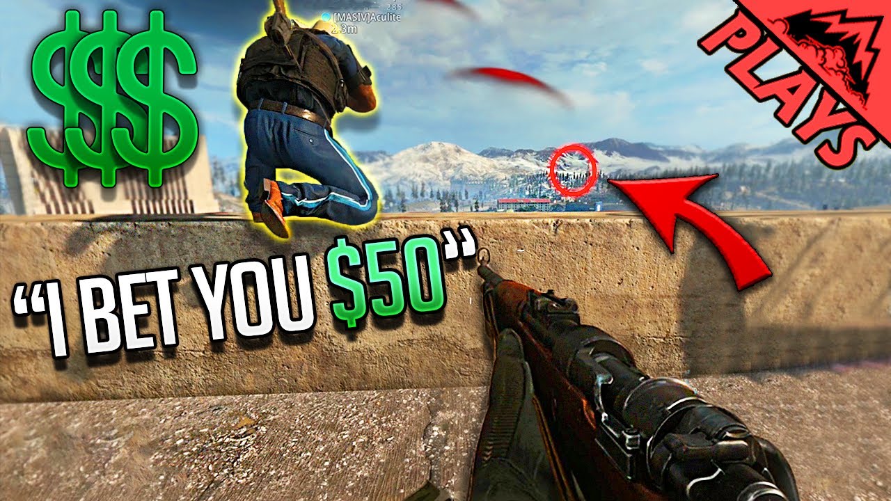 How I lost $50 to Aculite in 5 seconds - Warzone Battle Royale