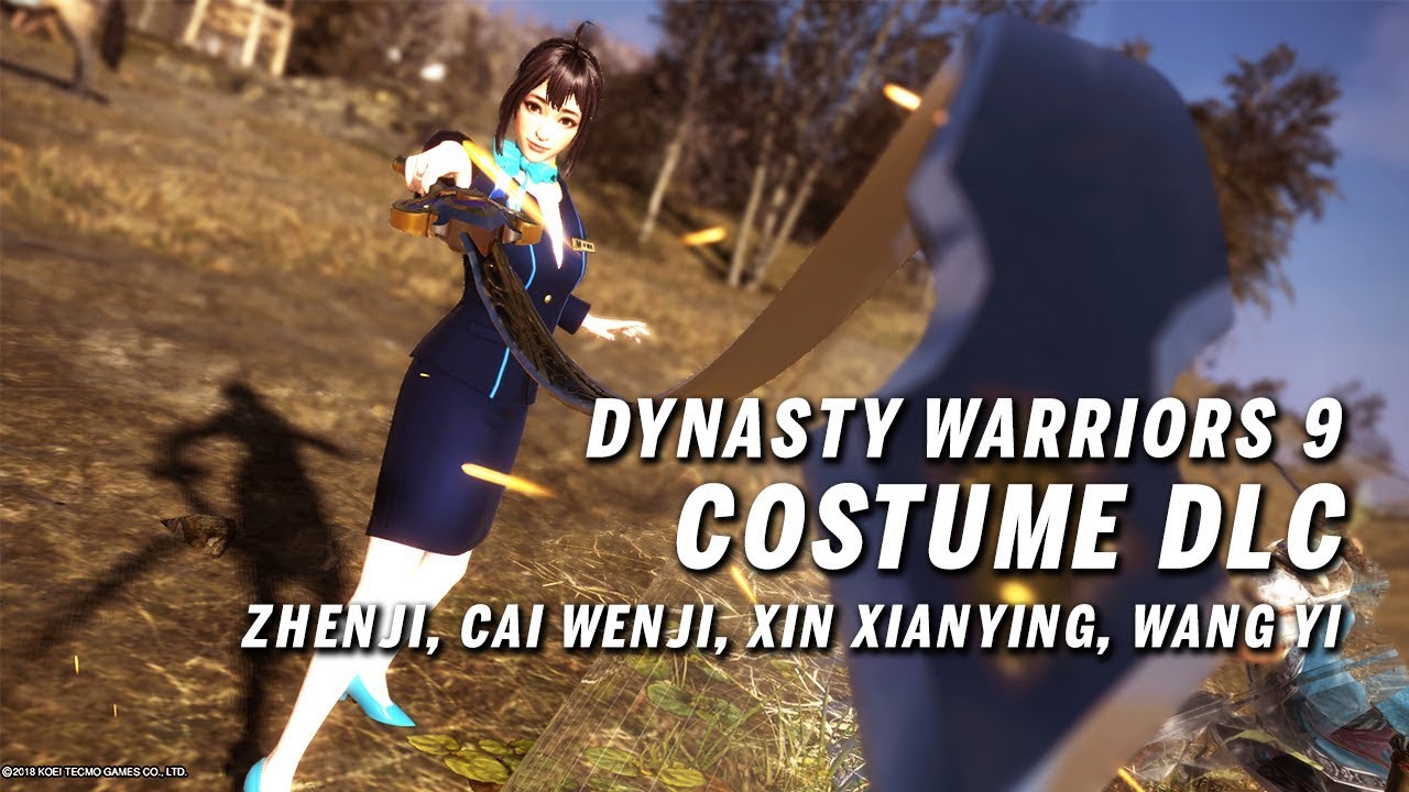 Dynasty Warriors 9 - Costume DLC (Zhenji, Cai Wenji, Xin Xianying, Wang Yi)