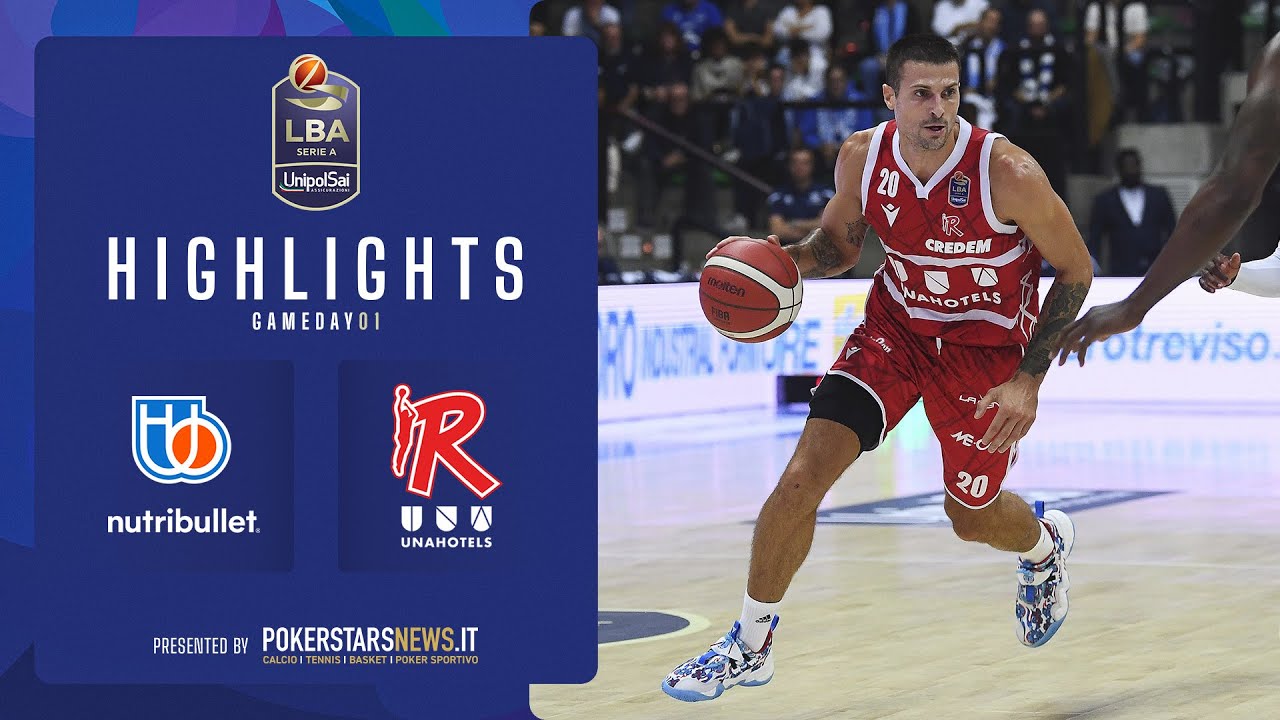 NutriBullet Treviso Basket - UNAHOTELS Reggio Emilia | Serie A UnipolSai 2022/23