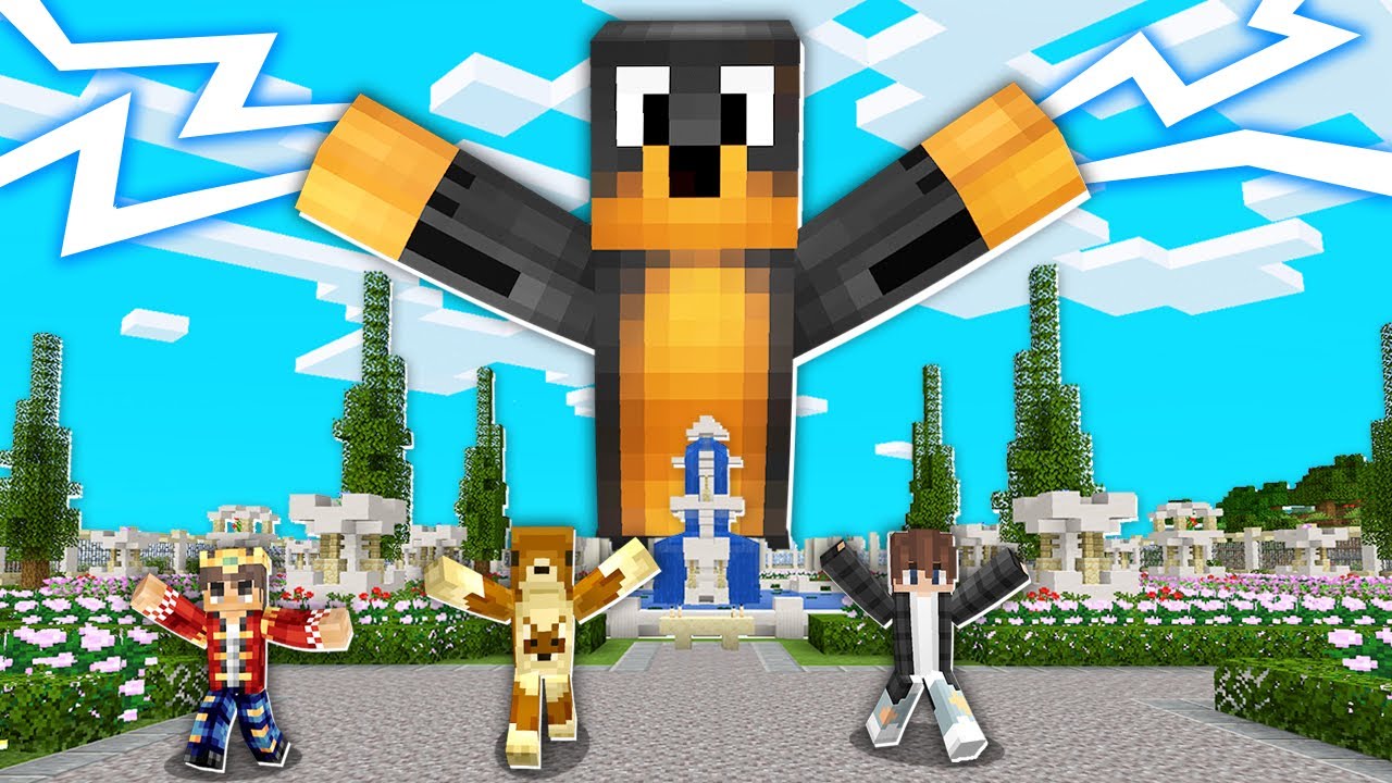 ELVISOO ODDAŁ mi JEGO NOWĄ OGROMNĄ VILLĘ w Minecraft! (serio) 😱