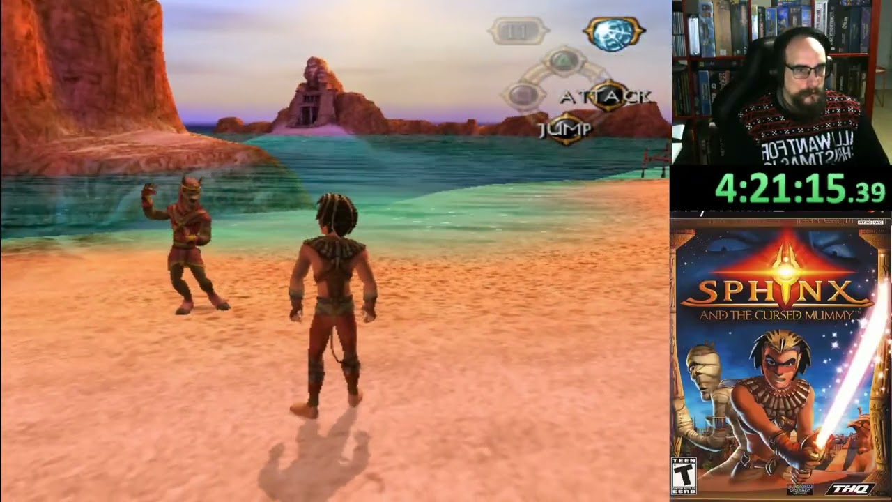 Ps2 Projektin peli numero 28: Sphinx and the Cursed Mummy osa 2/2
