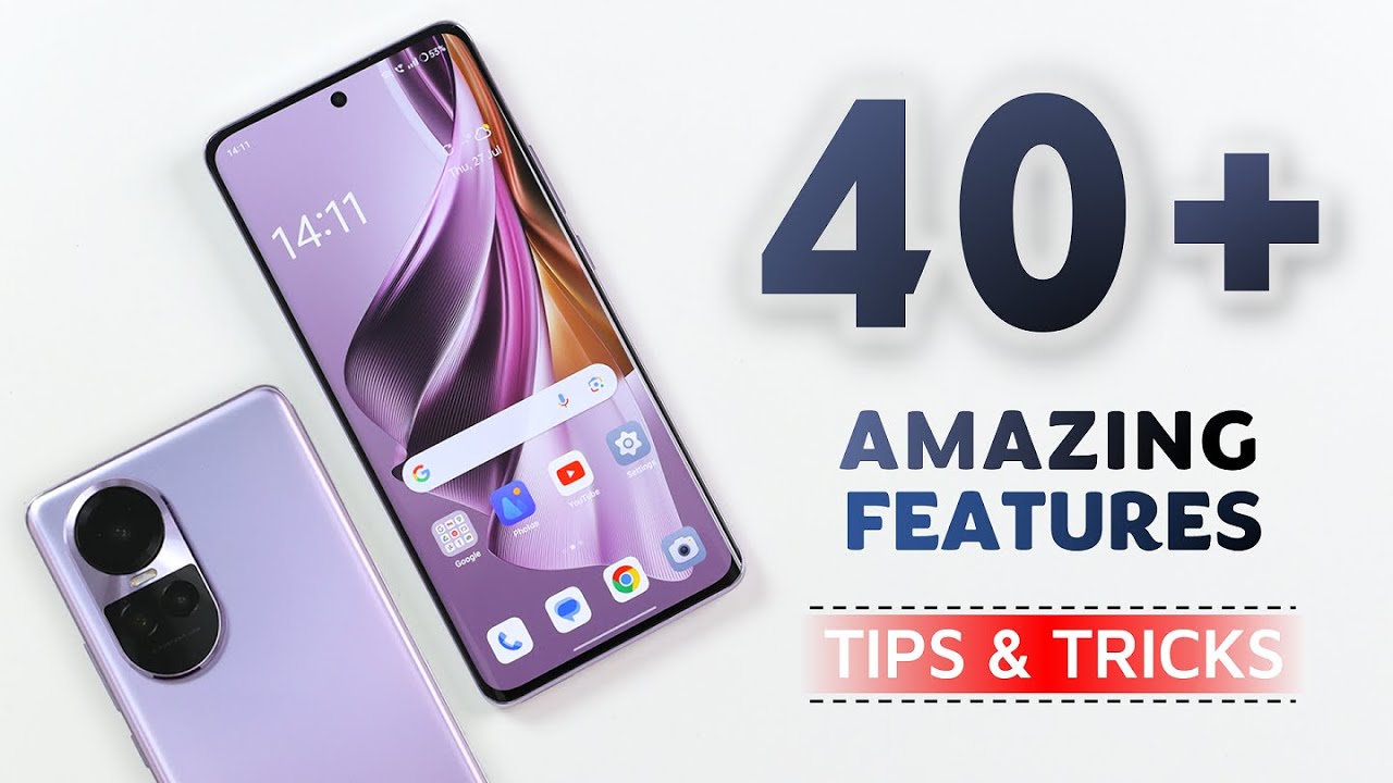 Oppo Reno 10 Pro Tips & Tricks | 40+ Special Features - TechRJ