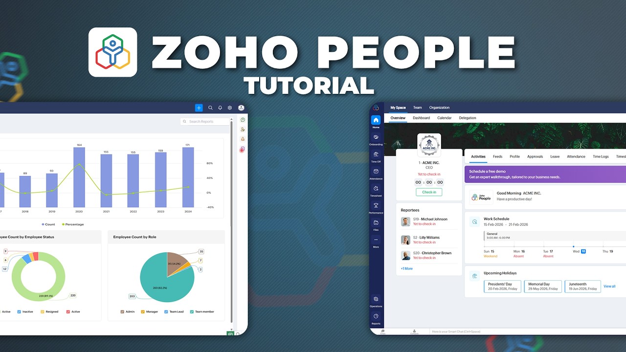 Complete Zoho People Tutorial for Beginners!