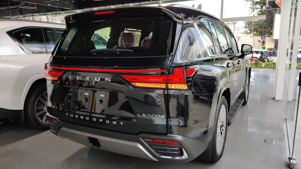 2022 LEXUS LX 500d TURBO SPORT Black Color | Exterior and Interior Walkaround