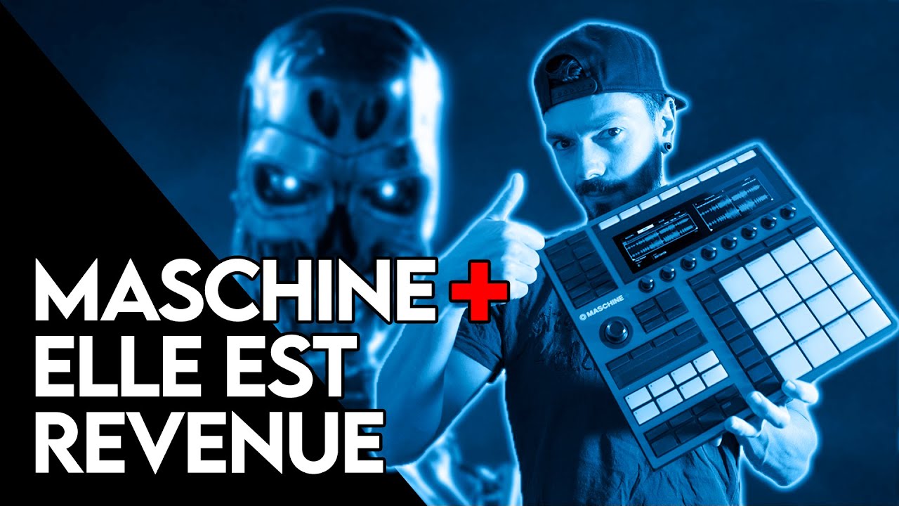 [ Plug n Play ] Test et prod electro avec la Maschine + (standalone) de @NativeInstruments