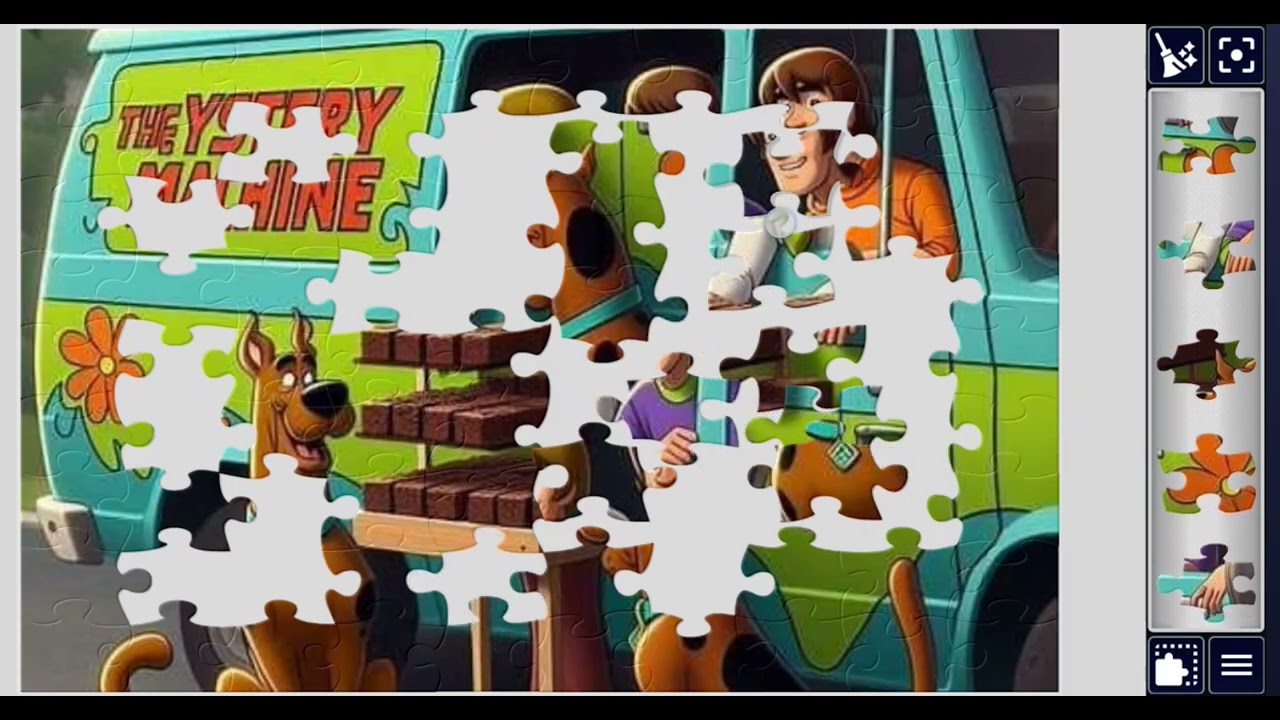 Shaggy & Scooby's 🌭🐕🤷‍♂️🤷‍♂️👧👧ULTIMATE Brownie Binge 😋🍫🍪😋//🧩🧩 jigsawpuzzlejourney//🧩🧩