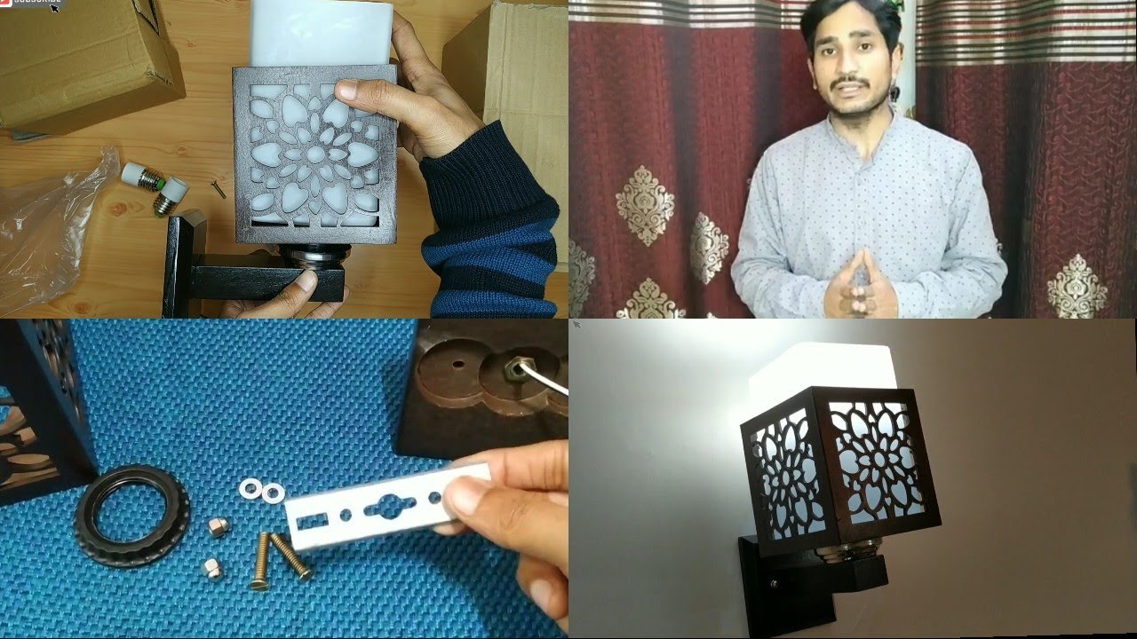 Pendant Wall Wooden Side Lights for Home Decor | Unboxing, Quality, Installation and Review