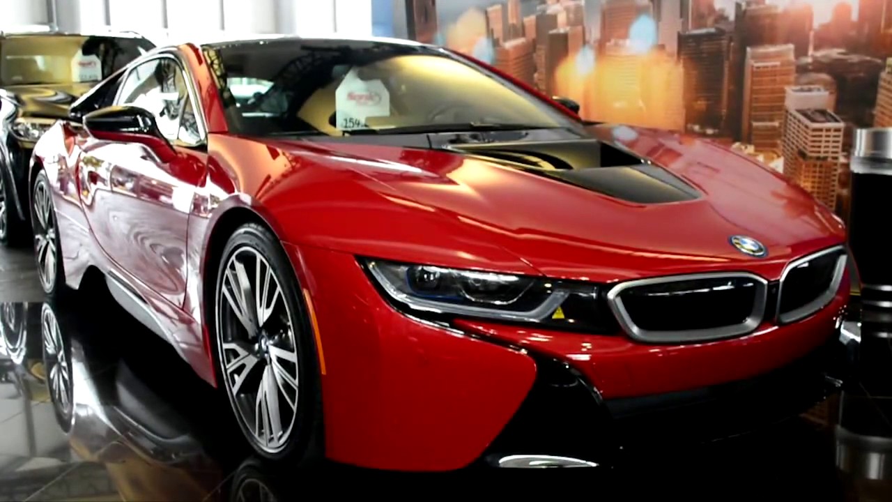 2017 I8 in Protonic Red at Momentum BMW Southwest