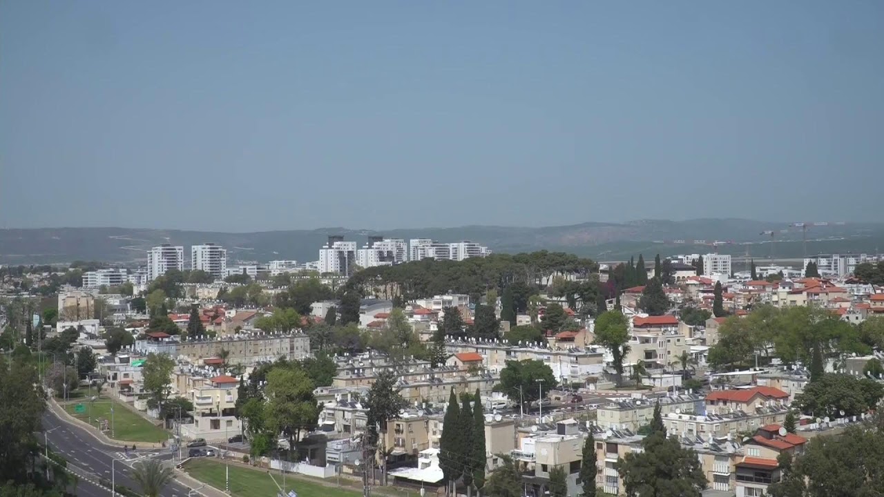 View of Israel-Lebanon border as seen from Israel
