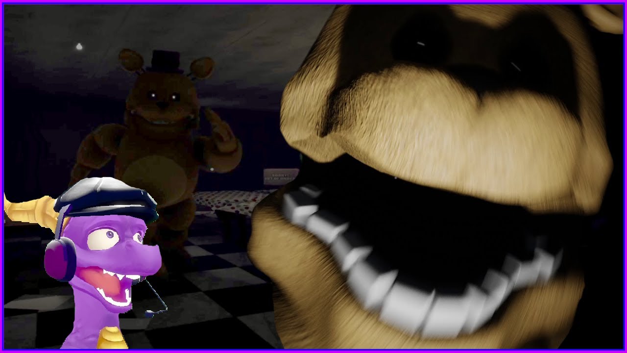 Why does he sprint like that!? || Those Nights at Fredbear's