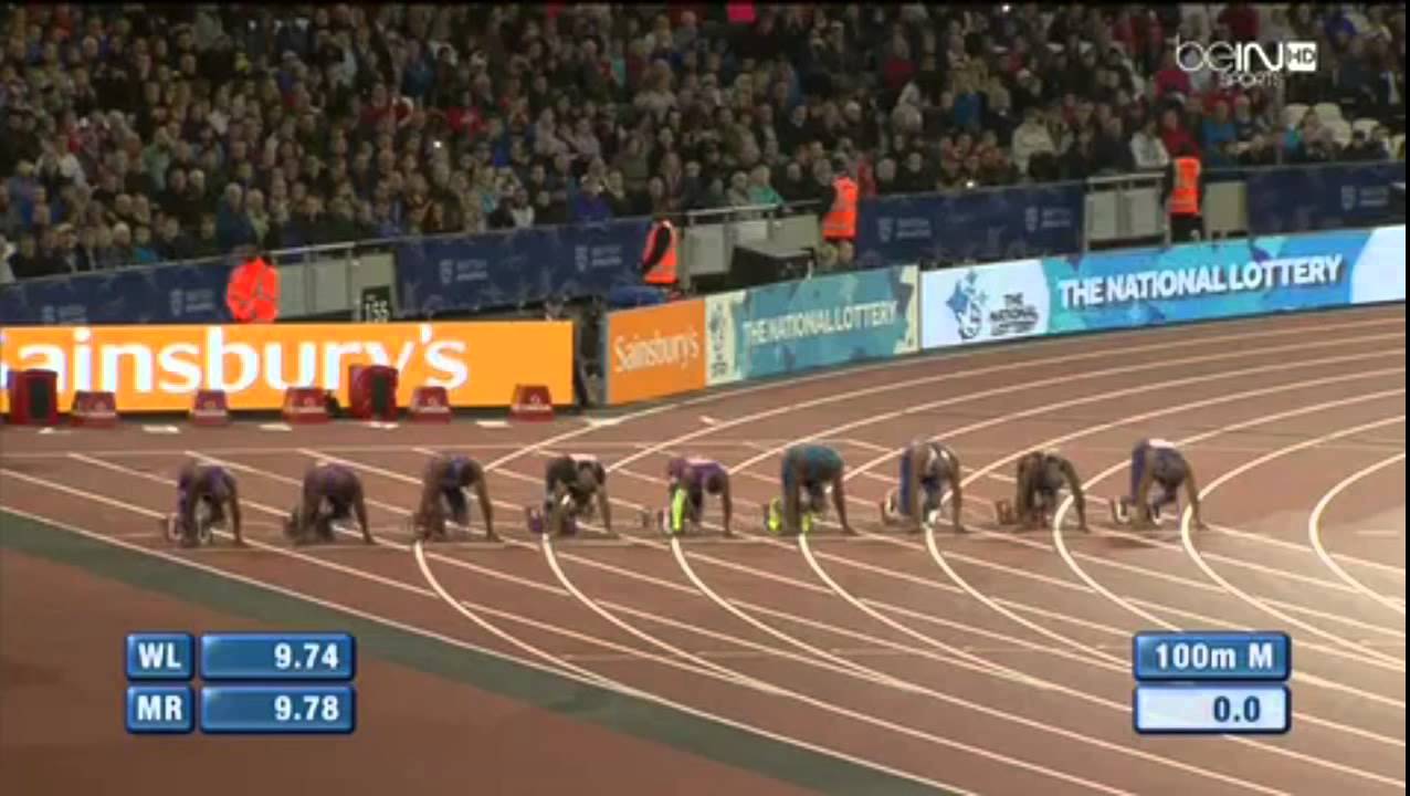 Usain Bolt 9.87 - 100m Men FINAL (Diamond League-2015. London)