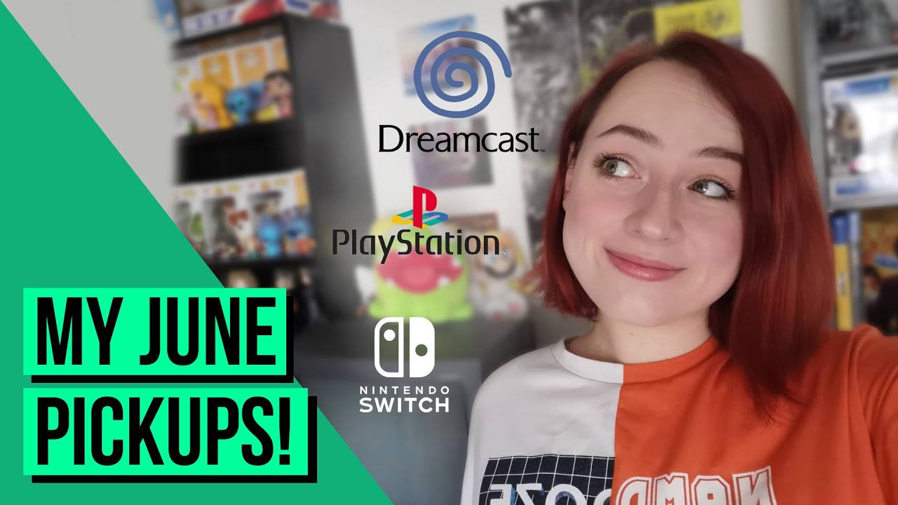 My June Game Pickups: Sega Dreamcast, Playstation 1, Nintendo Switch and more!