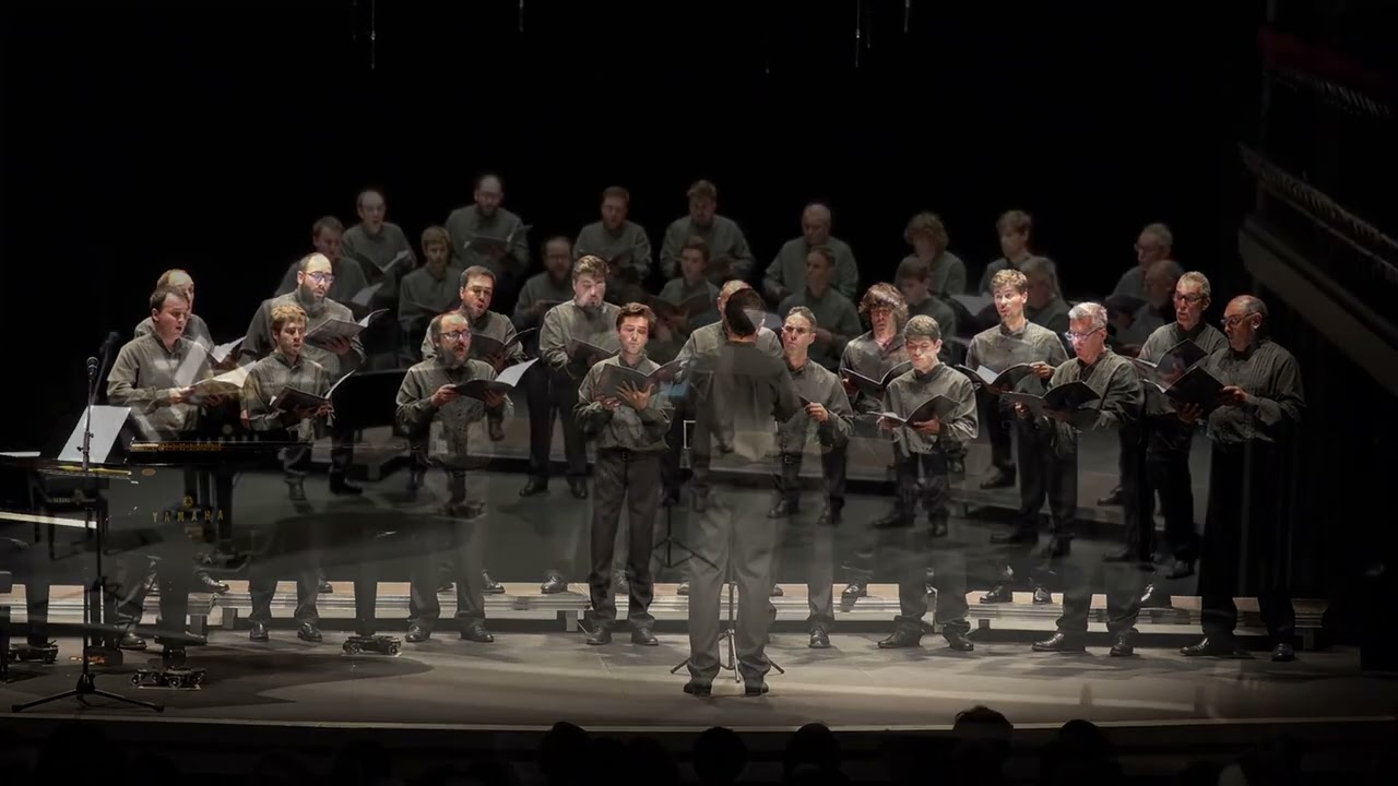 Negra sombra (Rosalía de Castro / Xoán Montes) - ERAGIYOK - Encuentro de voces graves (Segovia)