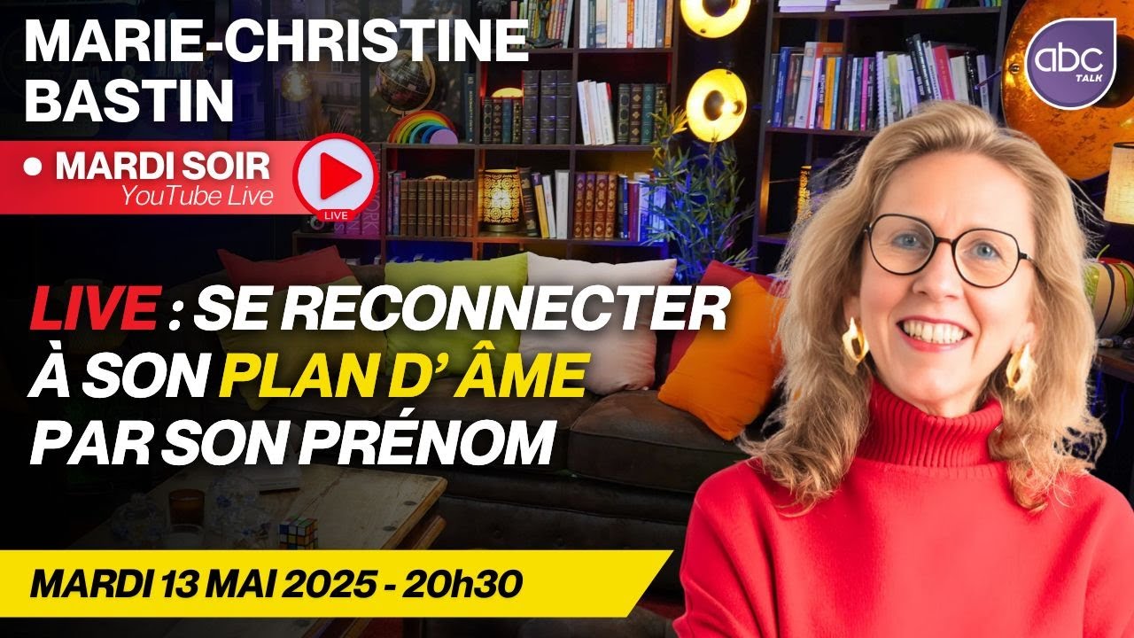 REPLAY LIVE 45 - Mon pr&eacute;nom : Ce programme librement choisi par mon &Acirc;me. - Marie-Christine BASTIN