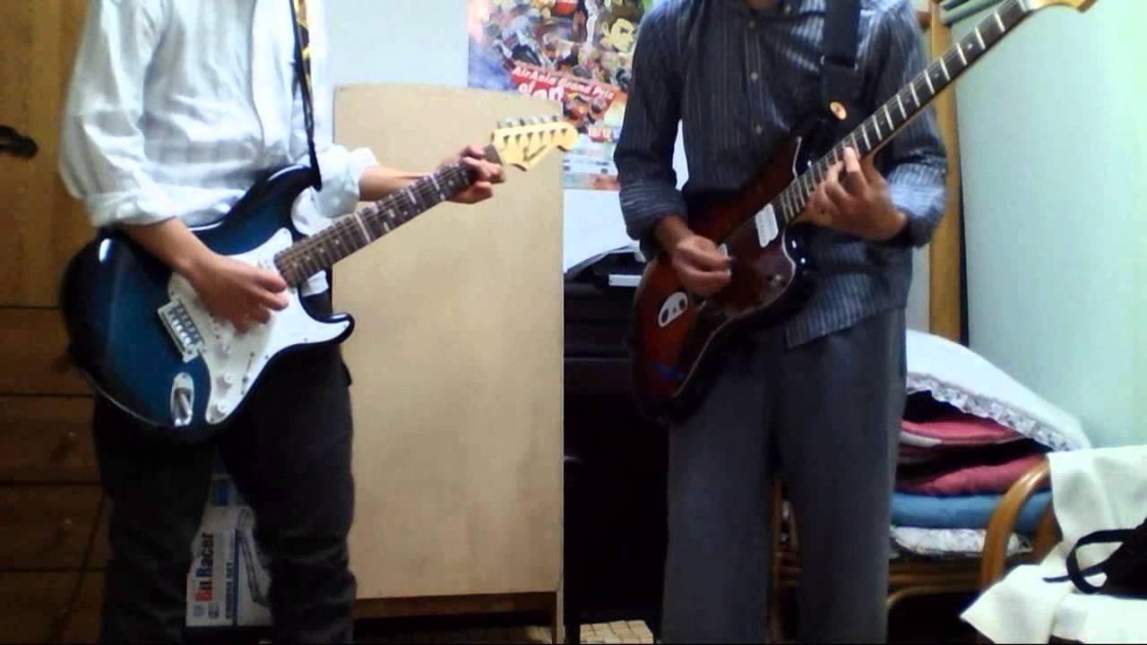 RADWIMPS　透明人間18号　ギター　2人で弾いてみた。