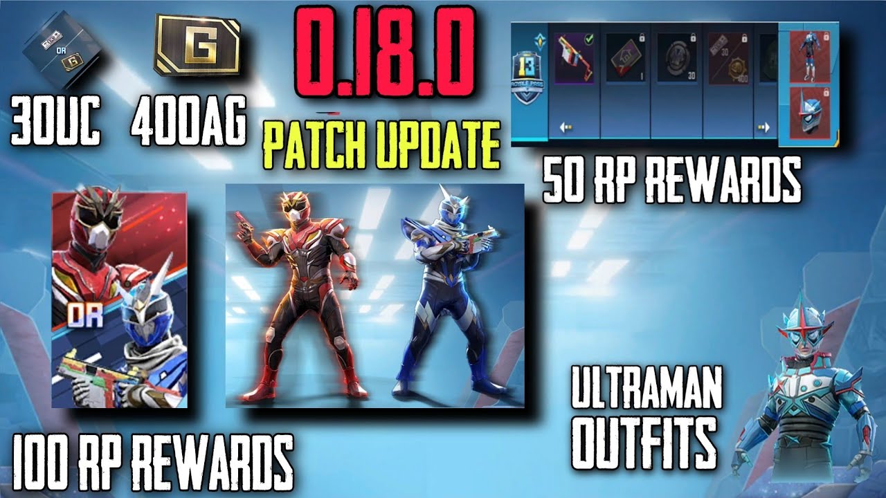 Season 13 100 RP  Rewards & 0.18.0 Full Patch Update Details & Information