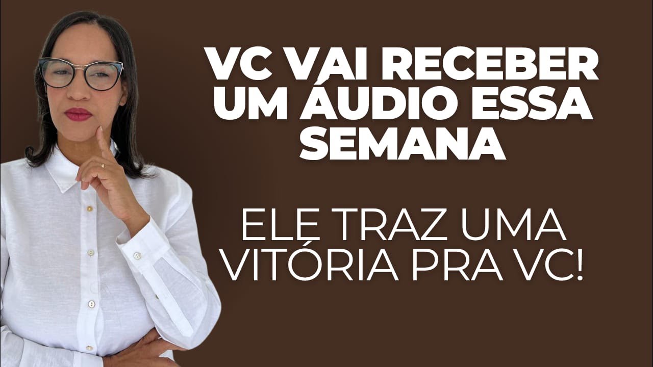 AO VIVO: Escute o que Deus te diz nessa SEGUNDA-FEIRA: Vc vai vencer, um áudio chega pra confirmar.