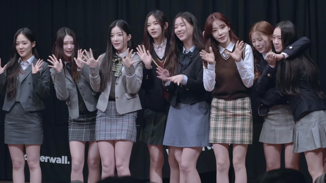 [4K]풀버전 실물 이쁜 아이돌 트리플에스 교복 팬사인회 triples school uniform fan sign 230331 CANON R7 캐논