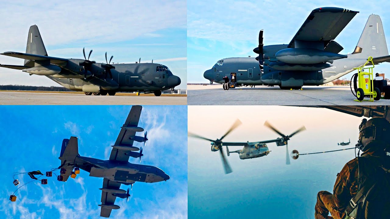 Air Force COMPLETES Procurement of Advanced HC-130J and MC-130J Planes!