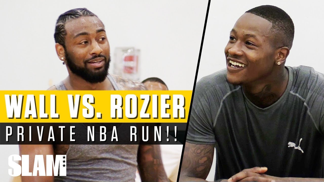 John Wall vs. Terry Rozier PRIVATE NBA RUN in Miami! #remyworkouts | SLAM Highlights