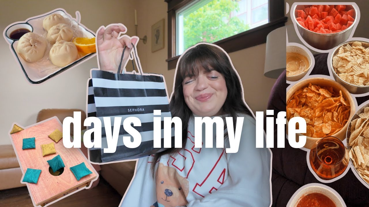 vlog: sephora haul, mdw, dinner with a friend | living with pfeiffer ✨