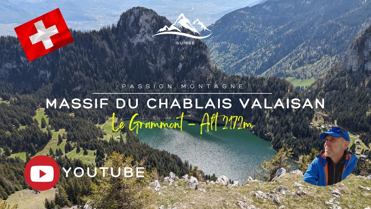Le Grammont Alt.2172m - Massif du Chablais Valaisan - Suisse