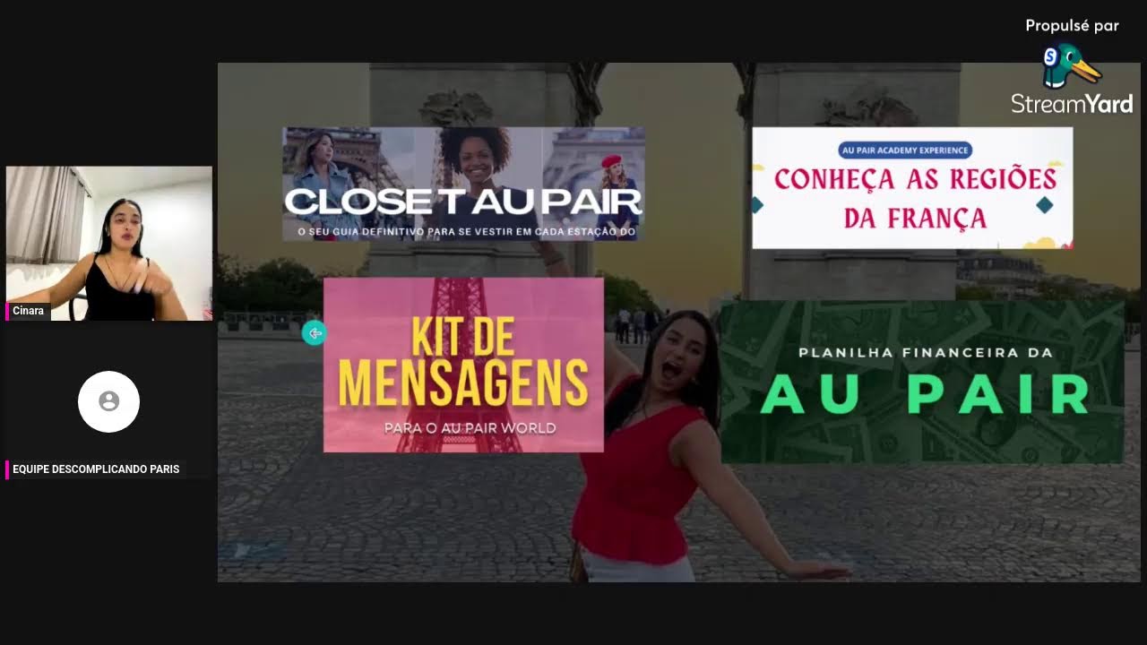 WEBNÁRIO ESTRATÉGIAS PARA UM AU PAIR DE SUCESSO