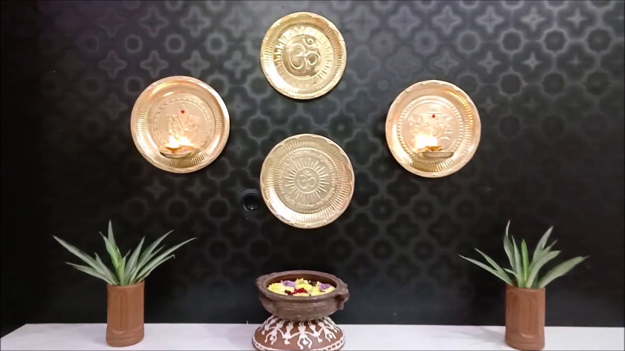 Brass wall decor || Brass DIY || Ganesha Diya stand or wall Piece|| Wall Art ||