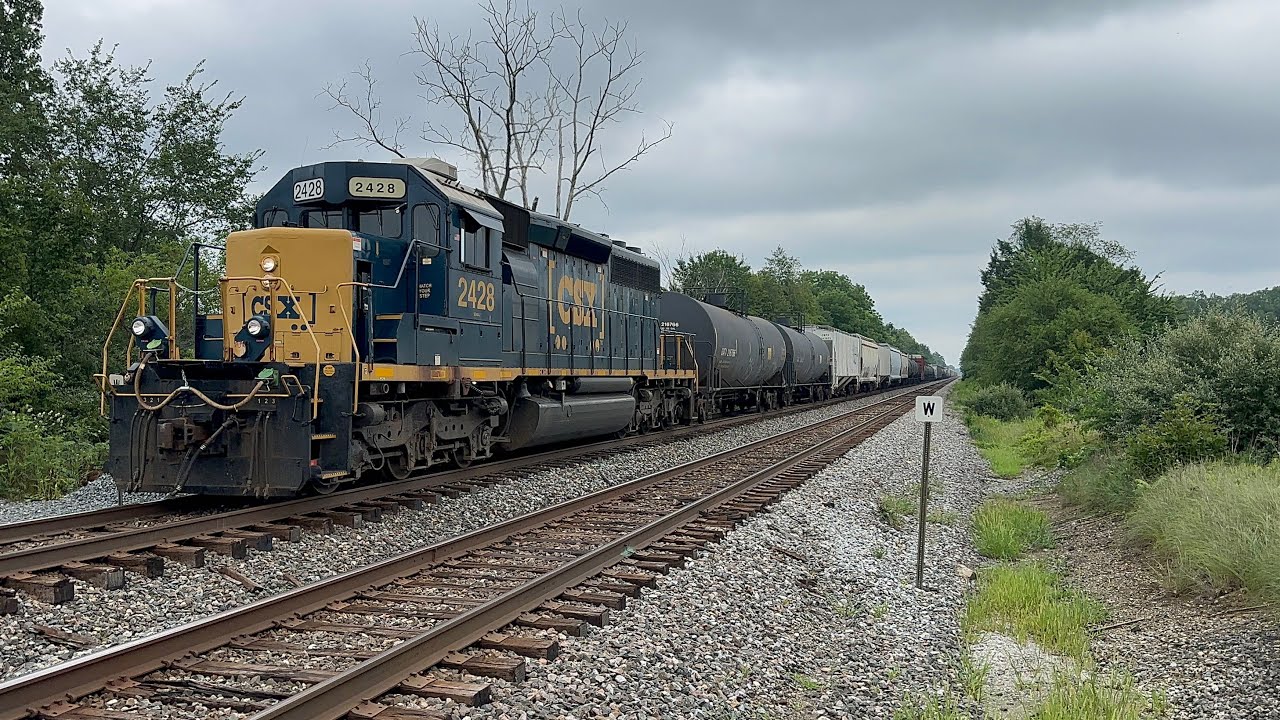 Solo CSX SD40-2 Leads CSX X352-30