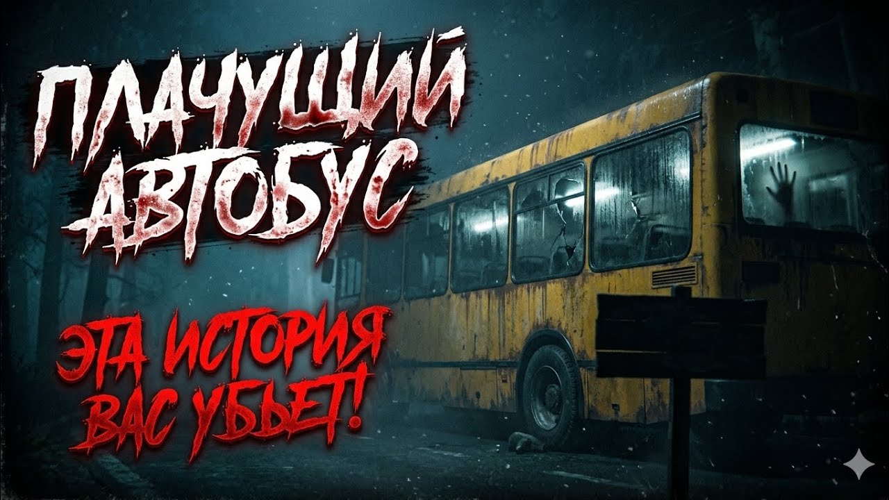ПЛАЧУЩИЙ АВТОБУС. СТРАШНАЯ ИСТОРИЯ. 