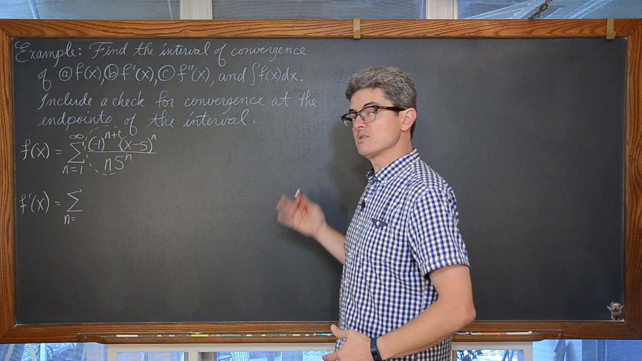 Differentiation and Integration of a Power Series Calculus 2 BC