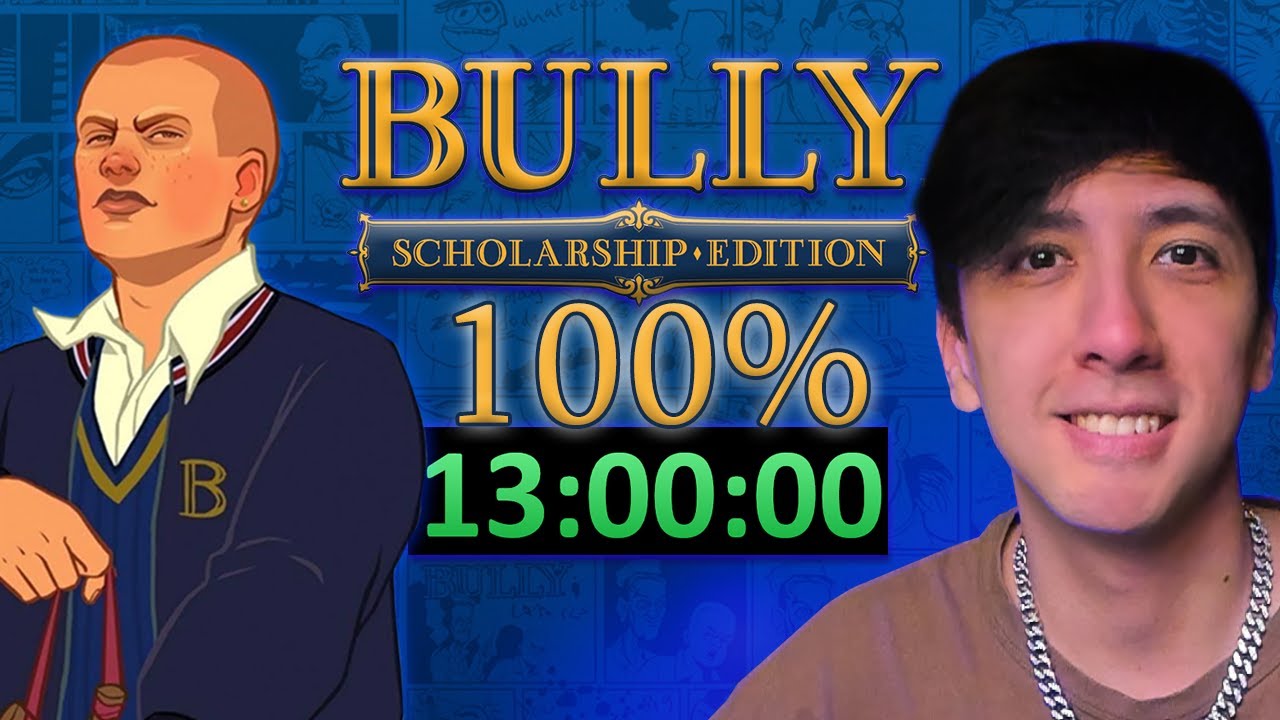 COMPLETÉ EL 100% DEL BULLY EN UN STREAM. 13HS EDUCANDO CON JIMMY 👨‍🎓