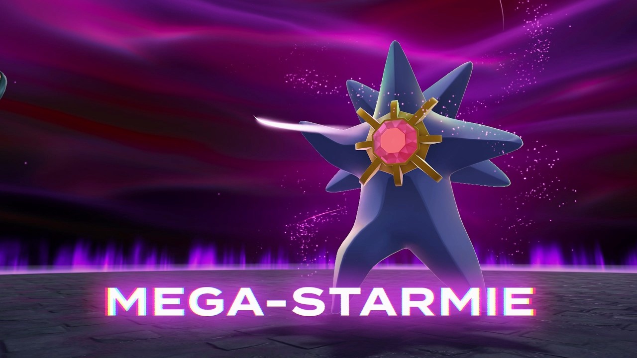 Pokemon Legenden Z A #50 Mega Starmie