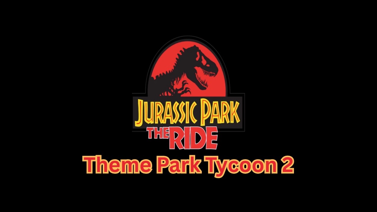 Jurassic Park The Ride (THEME PARK TYCOON 2)