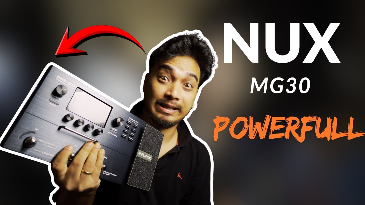 Тест звука NUX MG30 | Объяснение пресетов Clean, Crunch и Lead